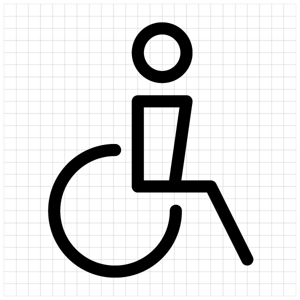 Icoon Toilet Invaliden