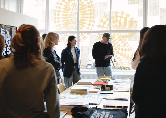 Studio visit studenten Communication & Multimedia Design